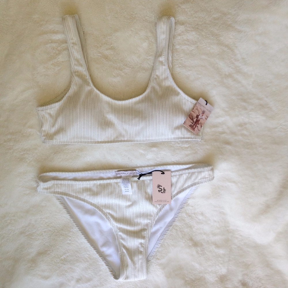 Classy Brand New With Tags Sincerely Jules Bikini!